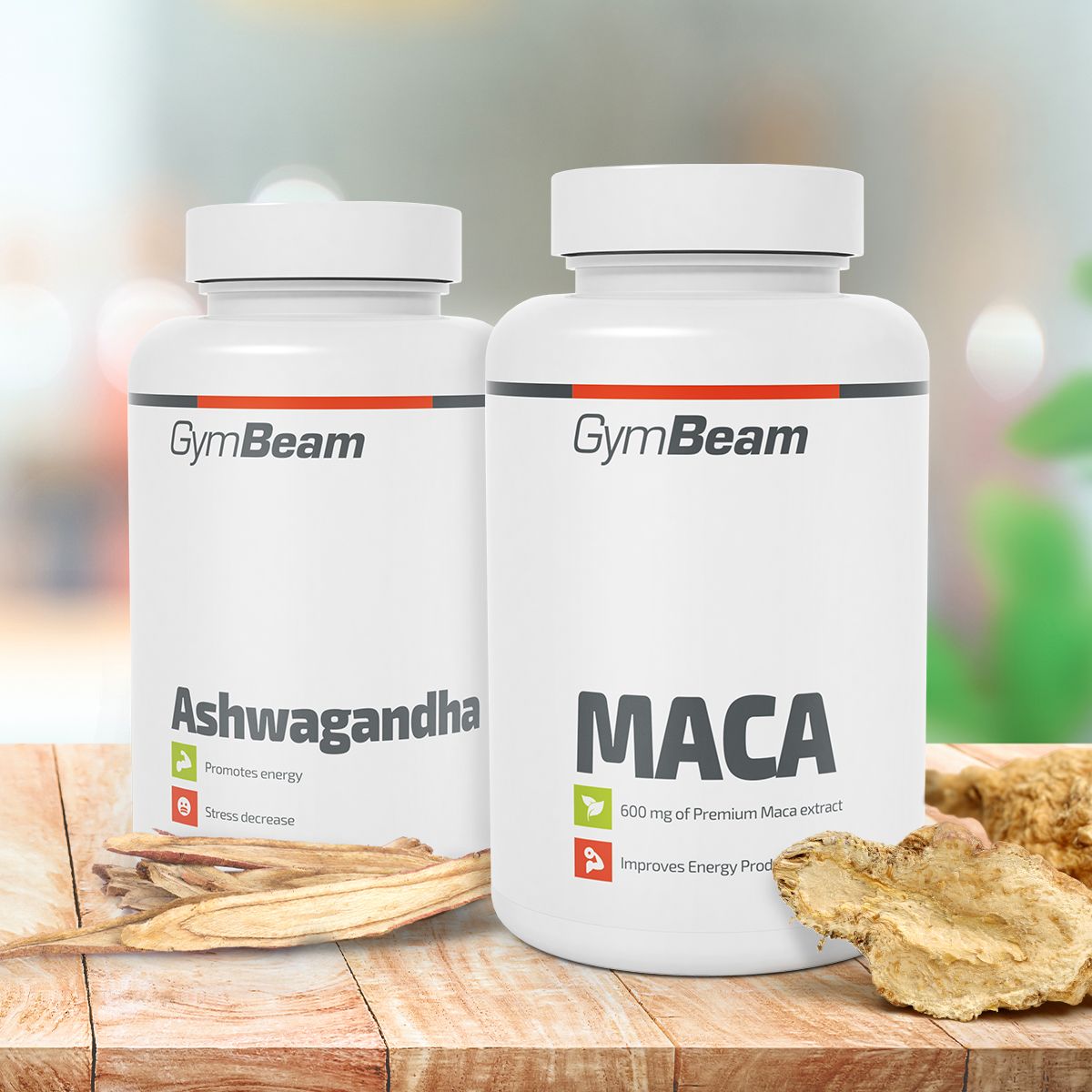 Ashwagandha (90tab) & Maca(120tab)
