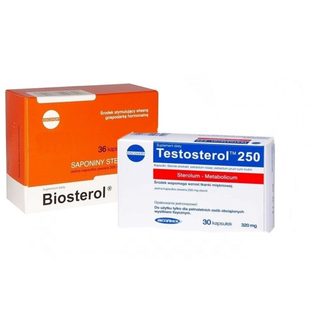 Biosterol (30 caps) + Testosterol250 (30 caps)