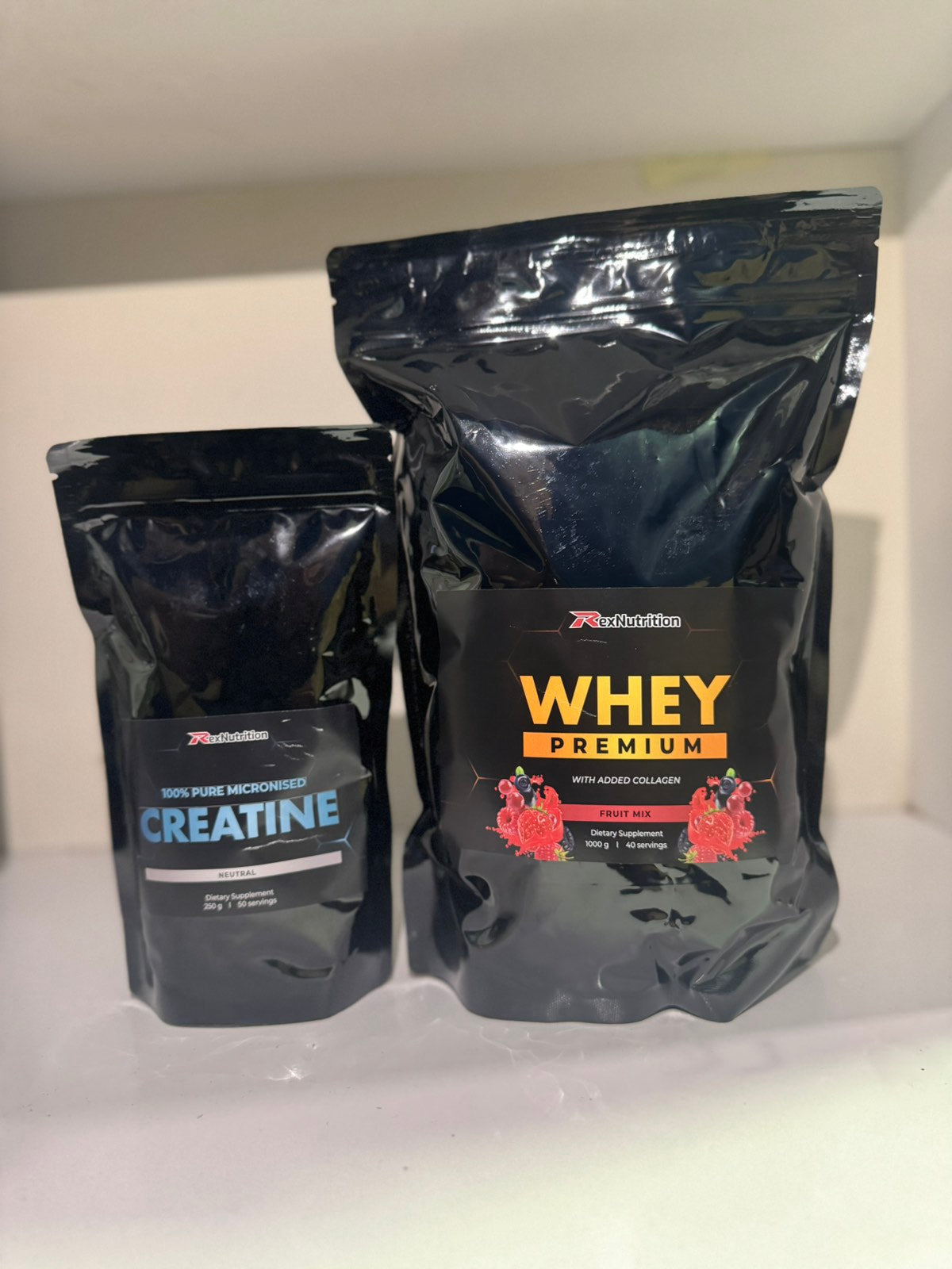 1kg Whey protein & 250gr Creatin monohidrat
