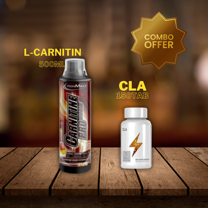 Paket za topljenje Masti: L-Carnitin (500ml) & CLA (150tab)
